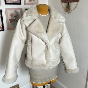 Oversized a&f aviator coat